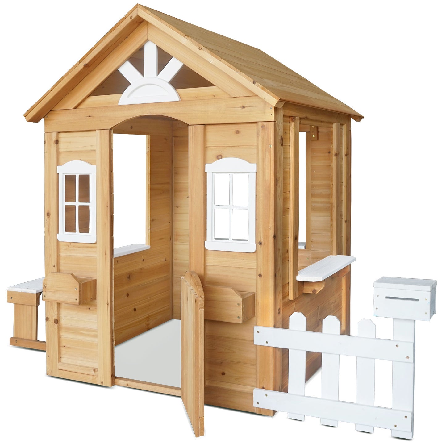 Lifespan Kids Teddy V2 Cubby House Natural