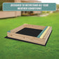 Wooden Kids Backyard Sandbox Children Outdoor Play Toy Sandpit